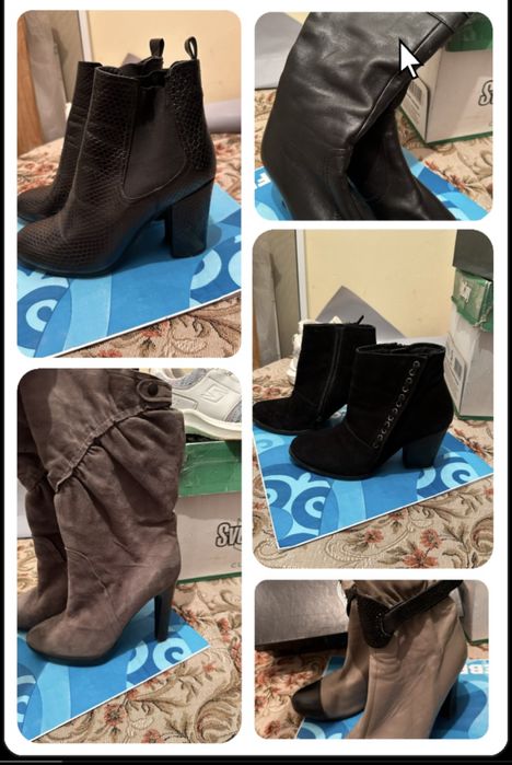 Сапоги зимние, демисезонные