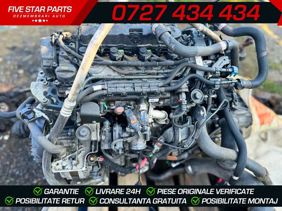 Motor Peugeot Boxer, Jumper, Opel Movano 2.2 BlueHDI 4H03-4HB, DW12RUD