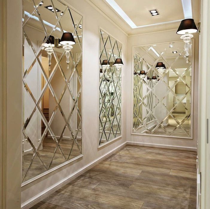 Душевые кабинка  ,Стекло,Зеркало