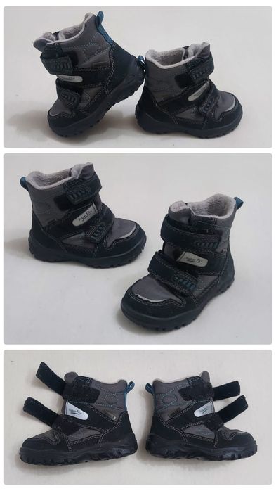 Ghete iarna Super Fit Gore-tex, cizme zapada, impermeabile, lână nr 21