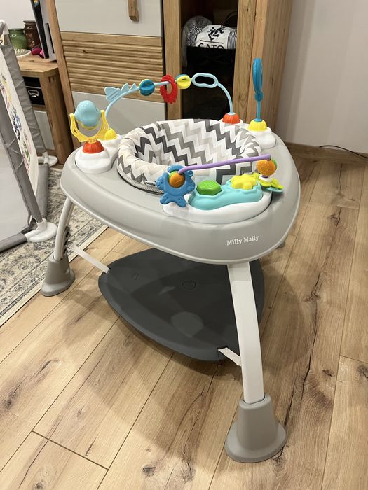 Trambulină , centru activitati,  saritor, înaltime reglabila