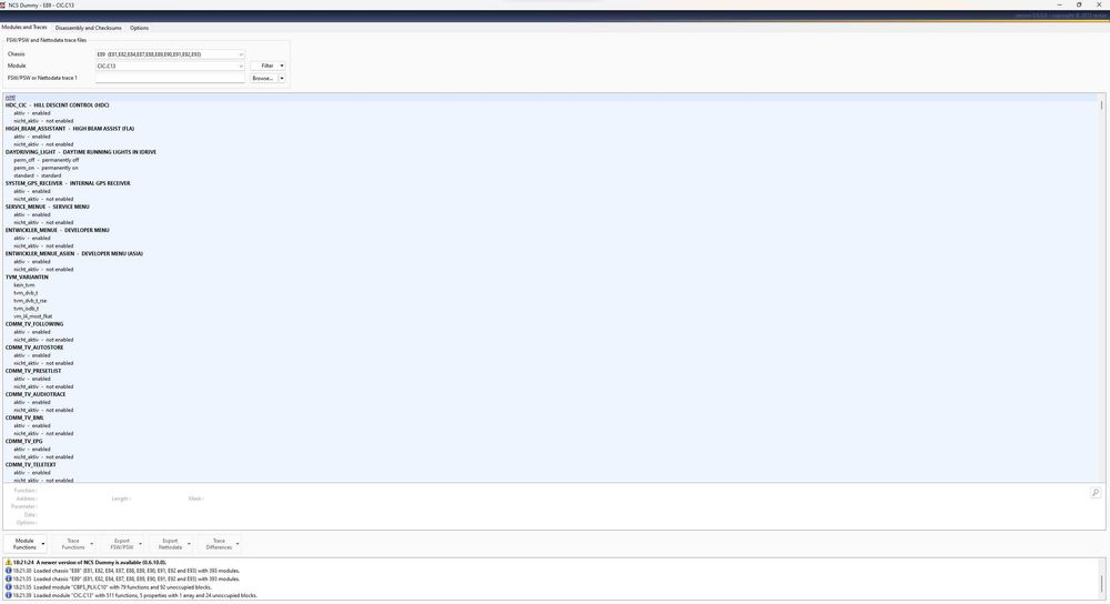 Диагностика и отключване на екстри БМВ - INPA, NCS Expert, Tool32
