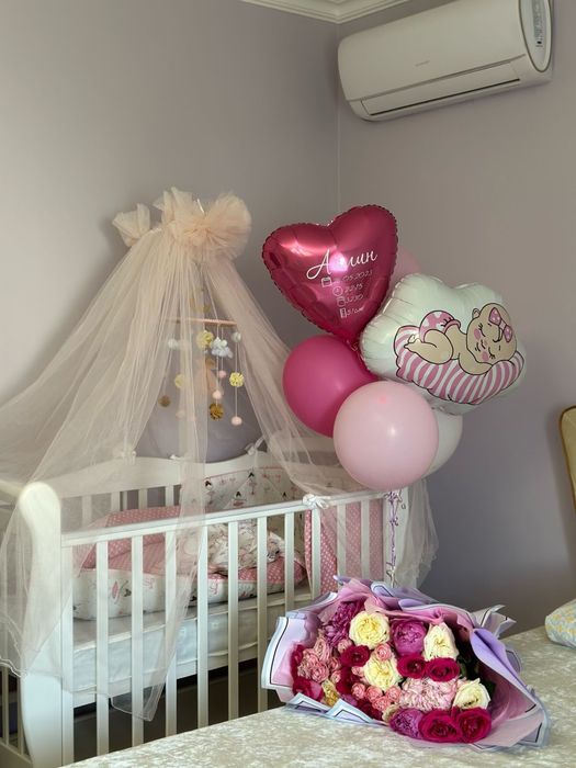 Манеж-люлька двигающаяся с маятником