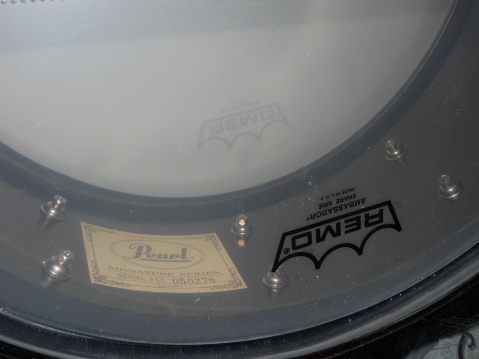 Toba mica/snare Signature Chad Smith-Pearl