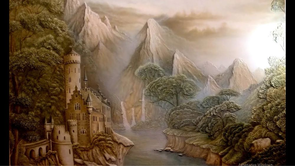 Барельеф, имитация камня