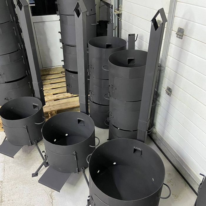 Печи под казан ошак