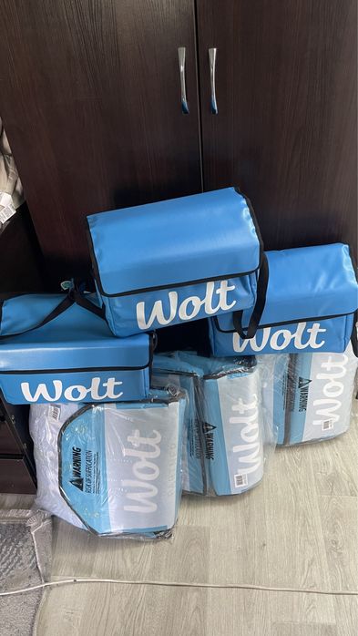 Термосумка WOLT новый в пакете