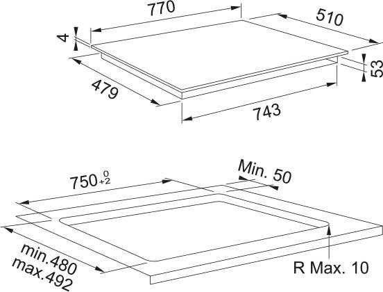 Plita inductie Franke, 8 zone de gatit, negru MYTHOS FMY 808 I FP BK,Garantie