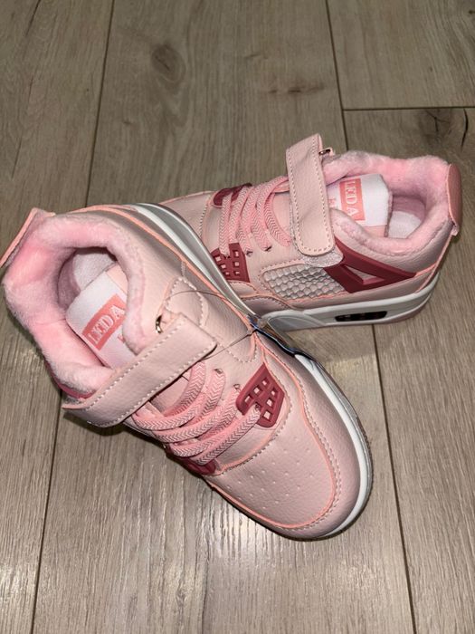 Кроссовки-кеды на флисе