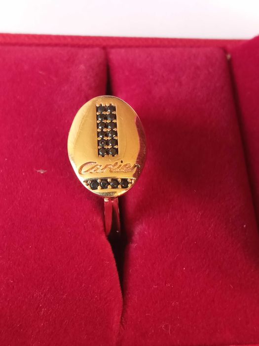 Кольцо " Cartier ", жёлтое золото