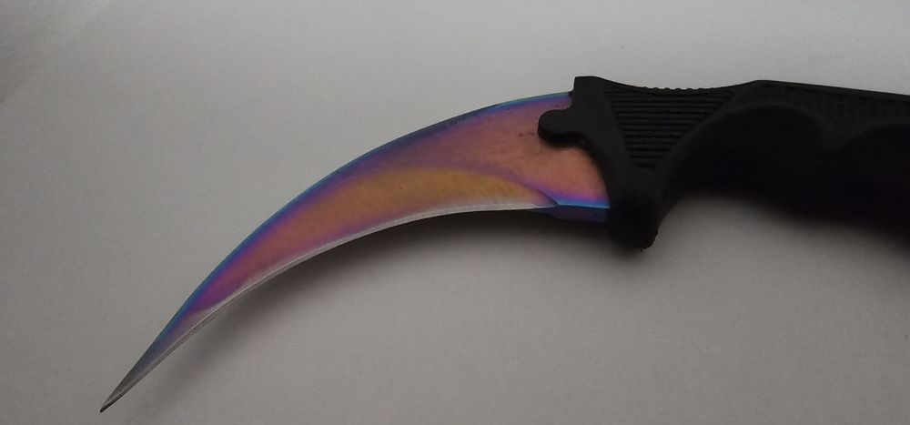 Karambit fade + Husa  neascutit