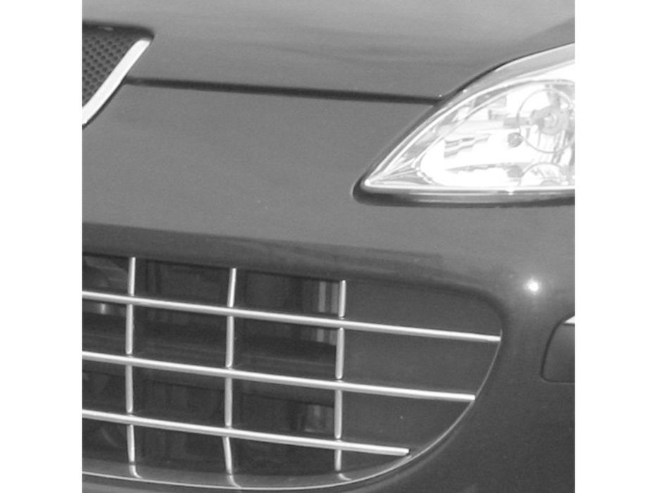 Ornament lateral profil U Carpoint crom autoadeziv, pentru muchie usa, grile si ventilatie, universal, 5 m, 8,2 x 5,6 mm