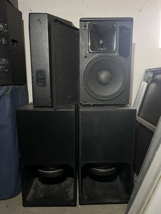 Vand sau schimb boxe,basi,amplificatoare,dsp