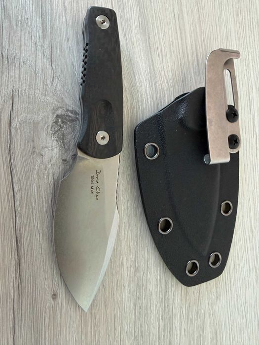 TWOSUN TS542 нож - M390 острие Kydex кания
