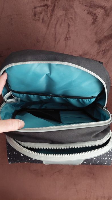 Ghiozdan Big Mac cu 4 fete interschimbabile