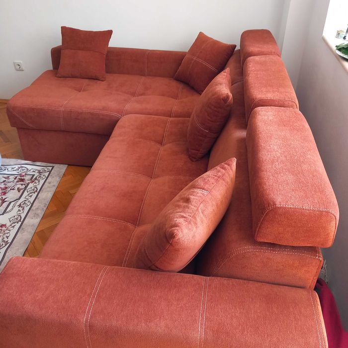Coltar Living Ramona nefolosit culoare caramizie