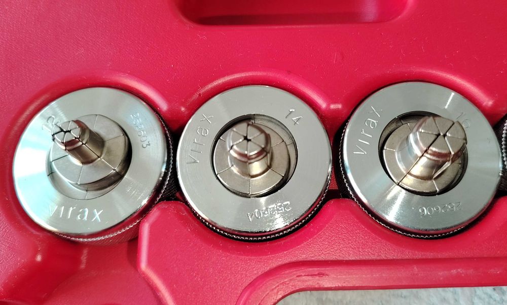 Expandor Virax set expandare largire tevi cupru