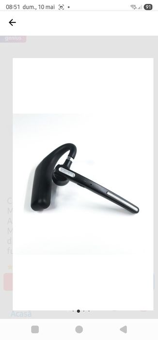 Casca Bluetooth Wireless Mapajoy, Bluetooth 5.0, încă în garanție pana în 08.10.2027