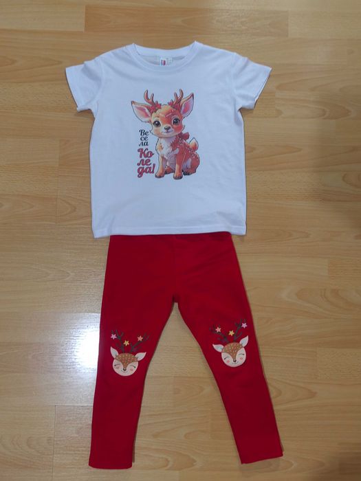 Комплект забавни Коледни тениски