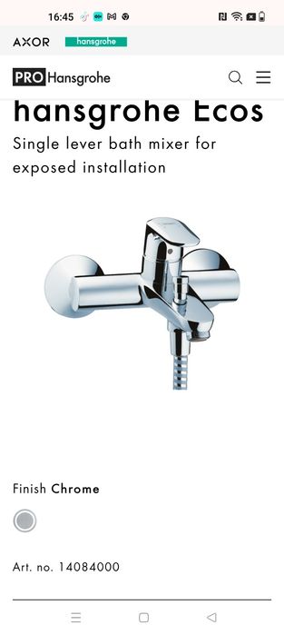 Vand robinet HansGrohe