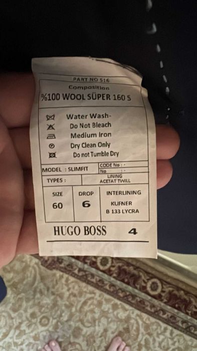 Costum barbatesc HUGO BOSS si GIORGIO ARMANI