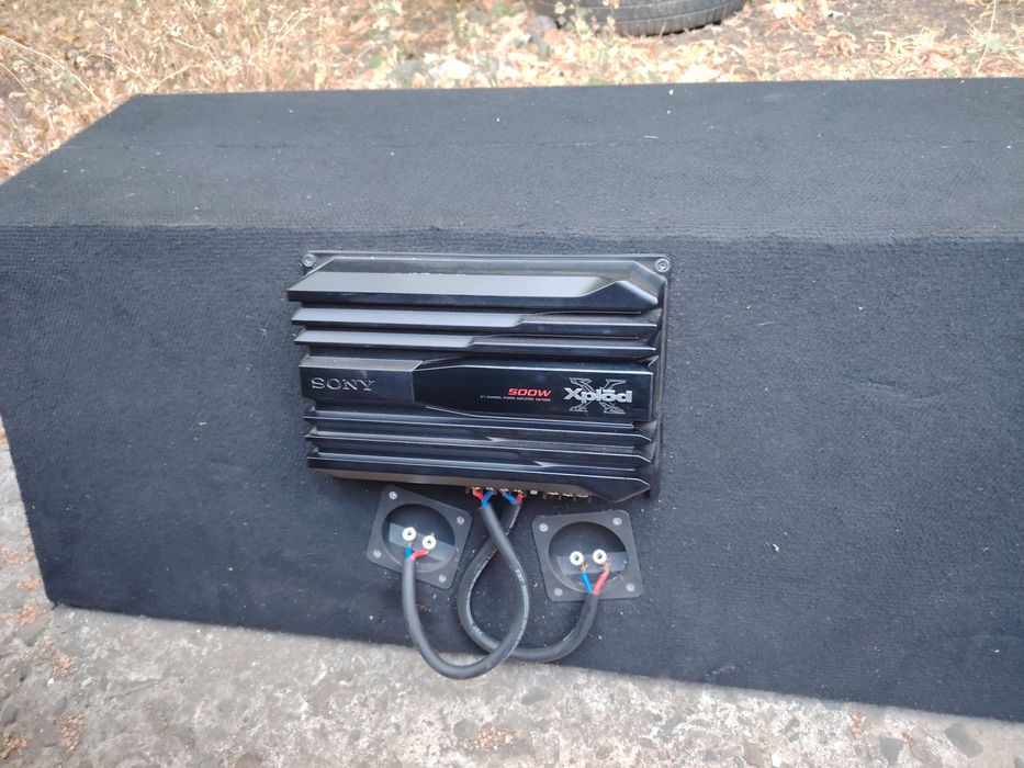 бас каса + усилвател или бартер за по малка