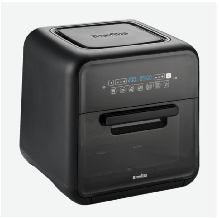 Airfryer, friteuză cu aer cald și rotisor, fără ulei, Breville, 10L