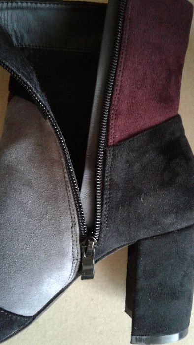 Дамски боти естествен велур "Glamorous"