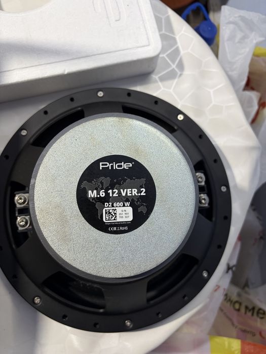Продам сабвуфер Pride M6/12