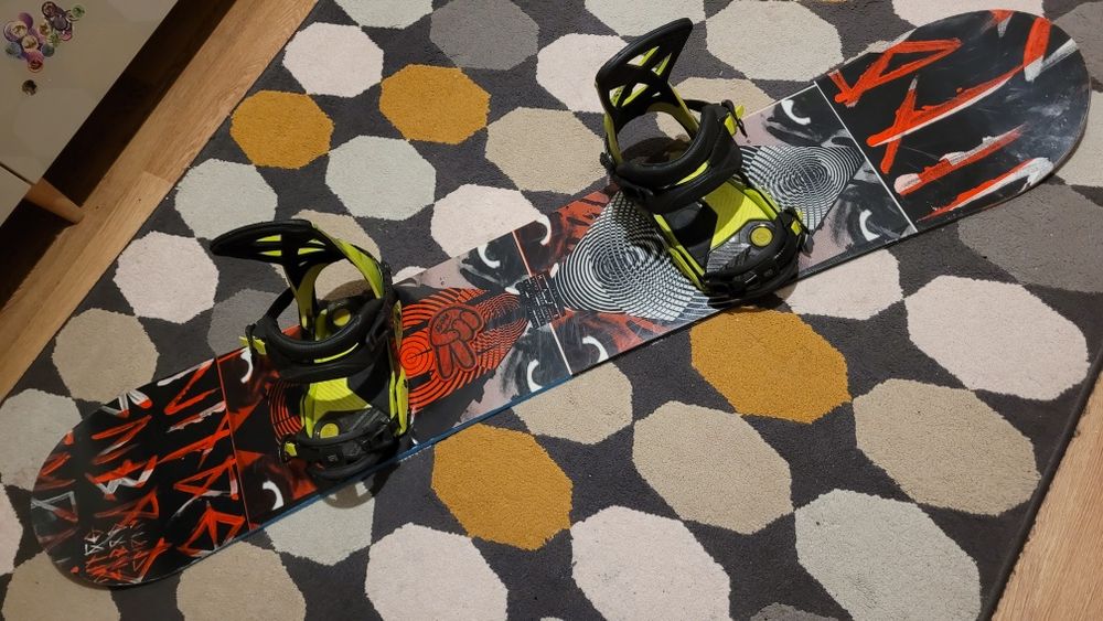 Placa snowboard Nitro 153 cu legături Nitro Phantom