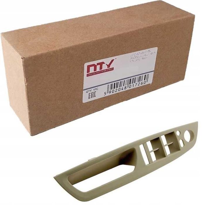 Панел за бутони за предна лява врата BMW X5 (E70) X6 (E71 E72) Бежов