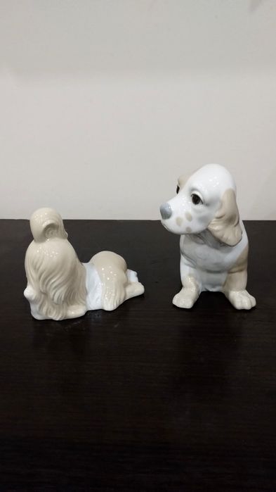 Много сладки, колекционерски фигурки на кученца. Порцелан.. цс