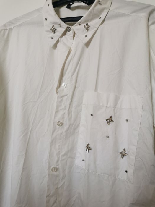 Бяла риза ZARA, размер M