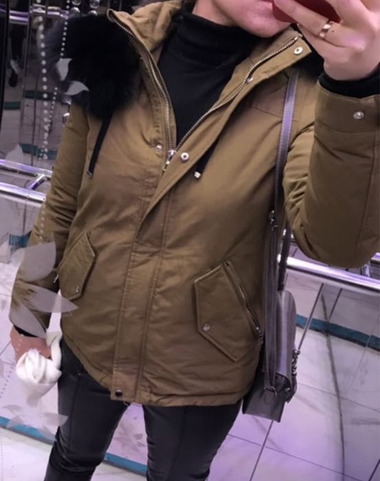 Пуховик.      Zara