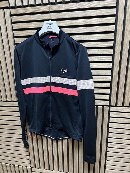 RAPHA Long Sleeve Brevet Jersey : Вело джърси размер Л / Оригинал