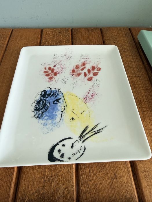 Плато от Bernardaud / Marc Chagall