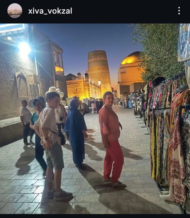 ХИВА. ВАГЗАЛ ОЛДИДА ГАСТЕНИЦА арентир софра ресторан