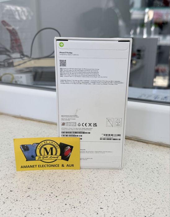 iPhone 17 Pro Max 256GB Sigilat | Factura | Garantie