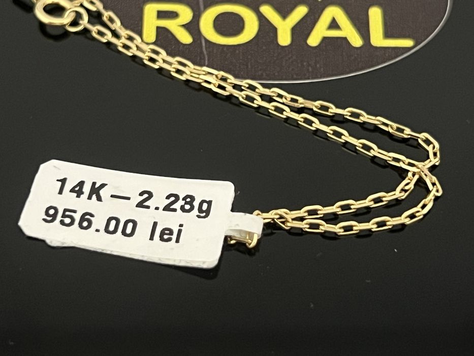 Bijuteria Royal CB : Lant aur 14K 585  2,23 grame