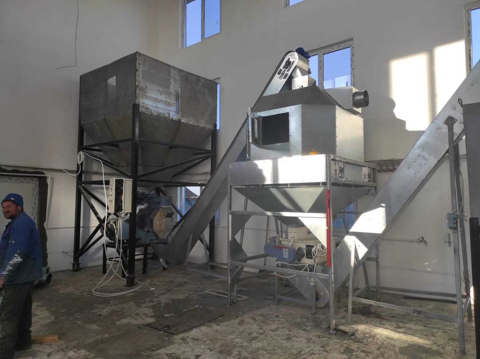 Linie granulare-brizurare cereale 1-2 t/h