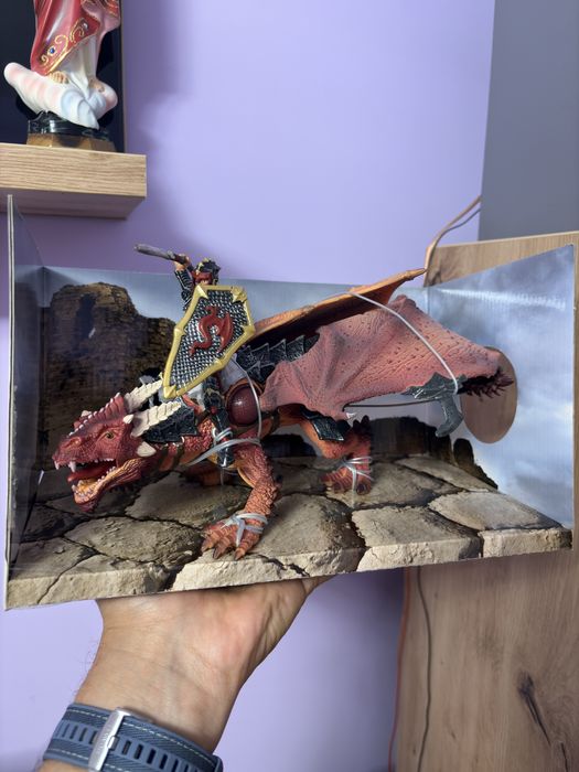 figurine Schleich Eldrador Dragon Rider 70100