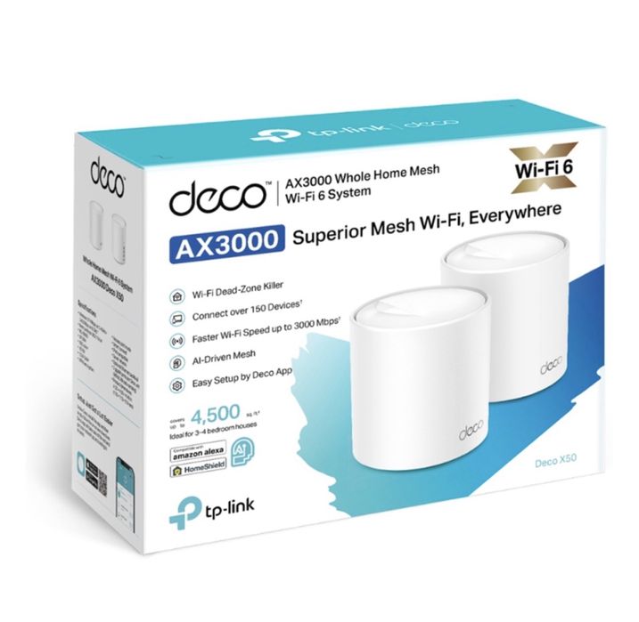 Deco X50 TP-Link роутер wi-fi 6