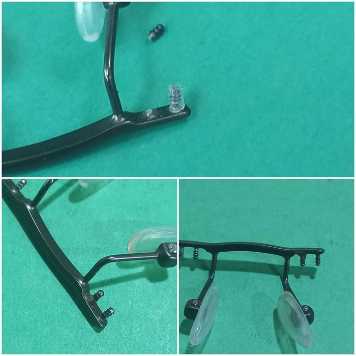 Точкови заварки метални рамки очила  , рамки , ремонт очила