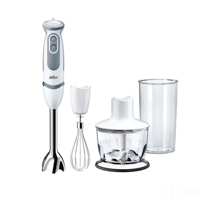 Погружной блендер Braun MQ5235WH, белый/серый