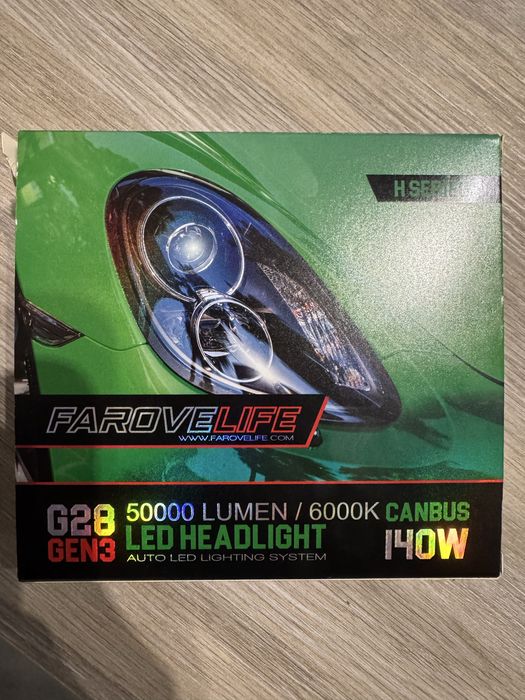 Лед крушки farovelife H7