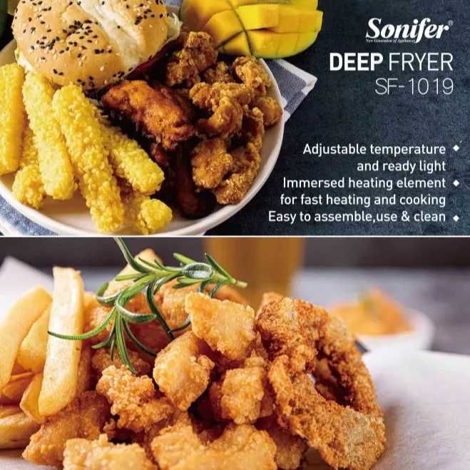 Доставка Sonifer SF-1019 домашняя фритюрница электрическая