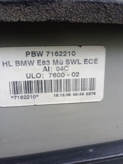 Стоп заден десен BMW X3