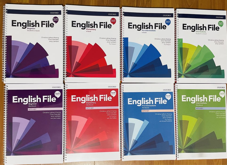 English file elementary fourth edition все уровни pre intermediate beg
