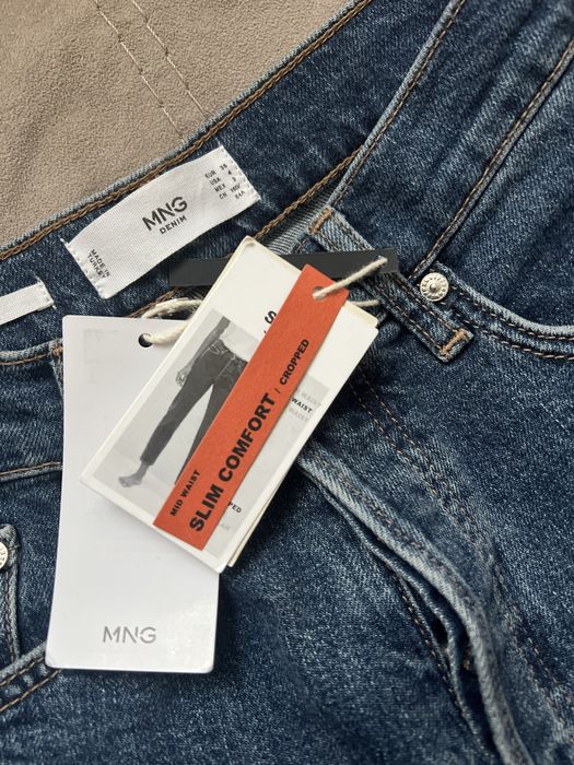 Чисто нови дънки с етикет Mango