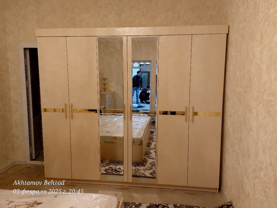 Shkaf garderob гардероб шкаф купе ,кухня kvadratga hisoblanadi  мебел